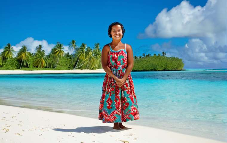 투발루에서 즐기는 스노클링 - **

"Nanumaga Island, Tuvalu. Focus on the diverse coral formations underwater, showcasing vibrant c...